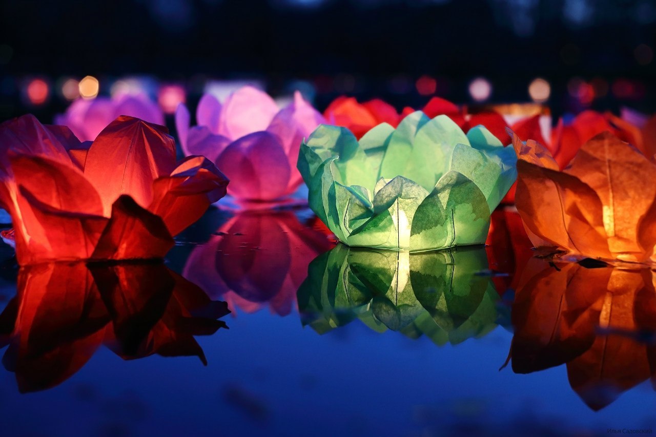 В Санкт-Петербурге в начале мая ожидается фестиваль водных фонариков